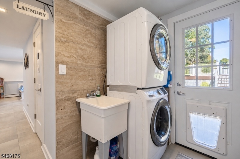 Laundry area