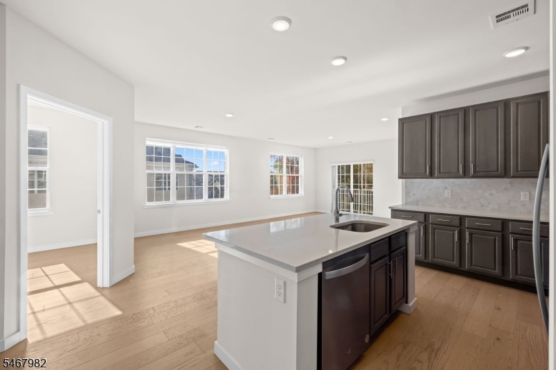 Open concept layout