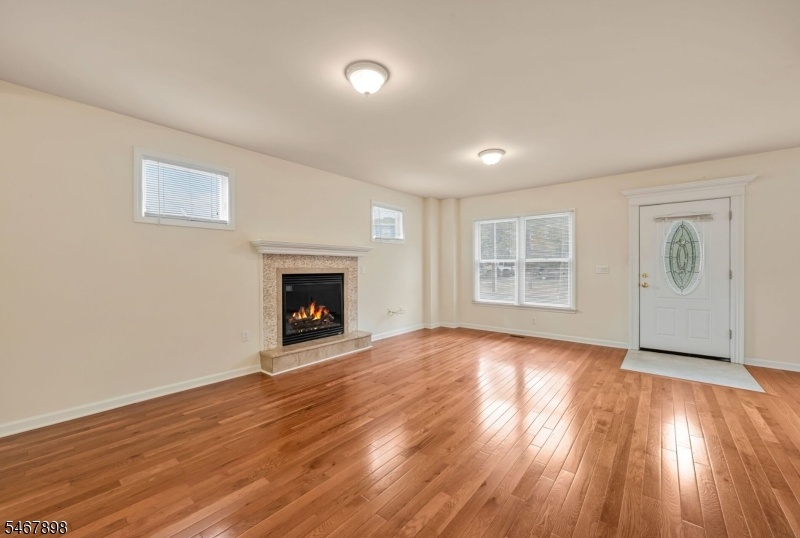 First Floor with Fireplace