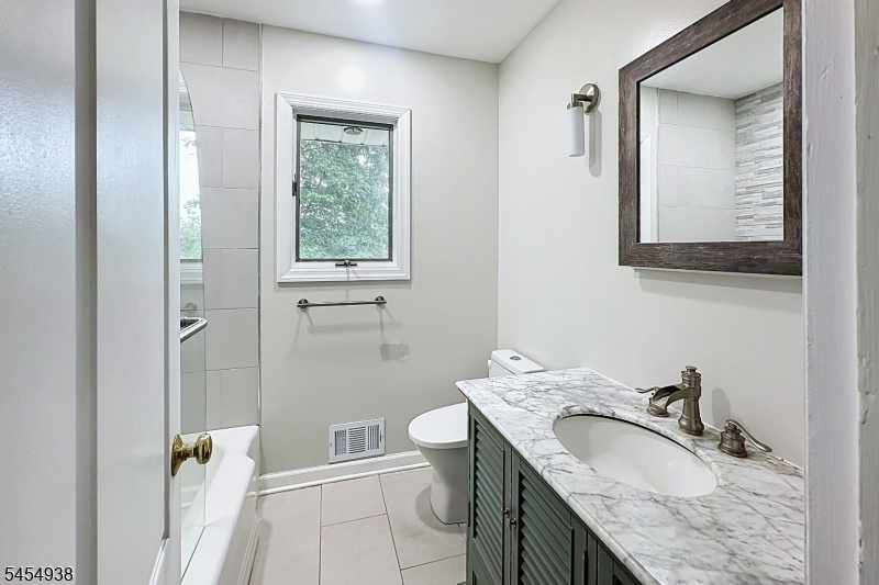 Remodeled Bath on First Floor