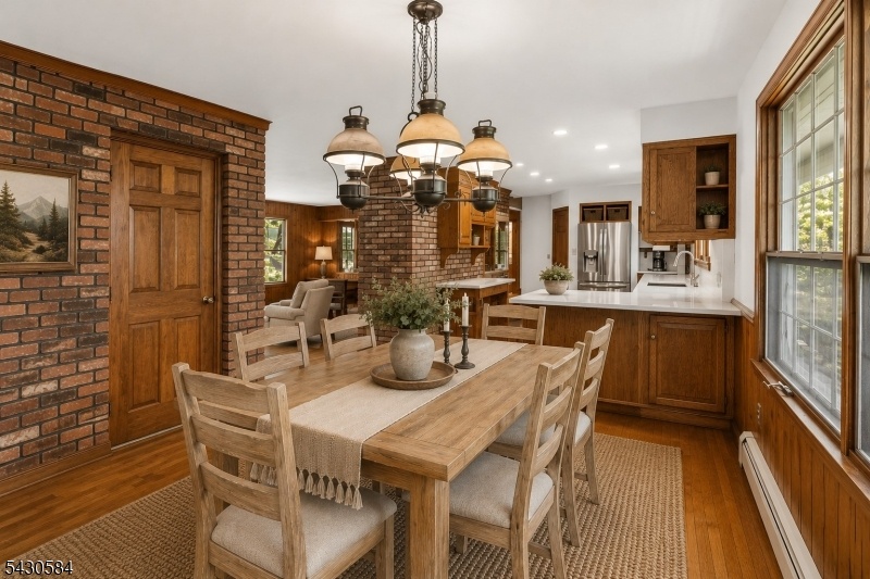 Dining Rm Virtually Stged
