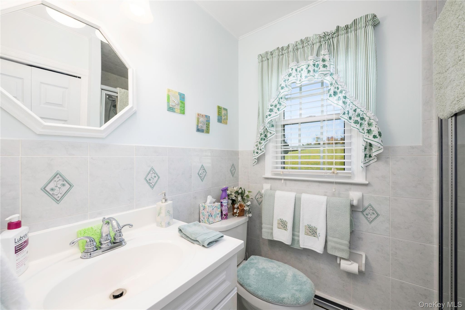 First floor full bathroom