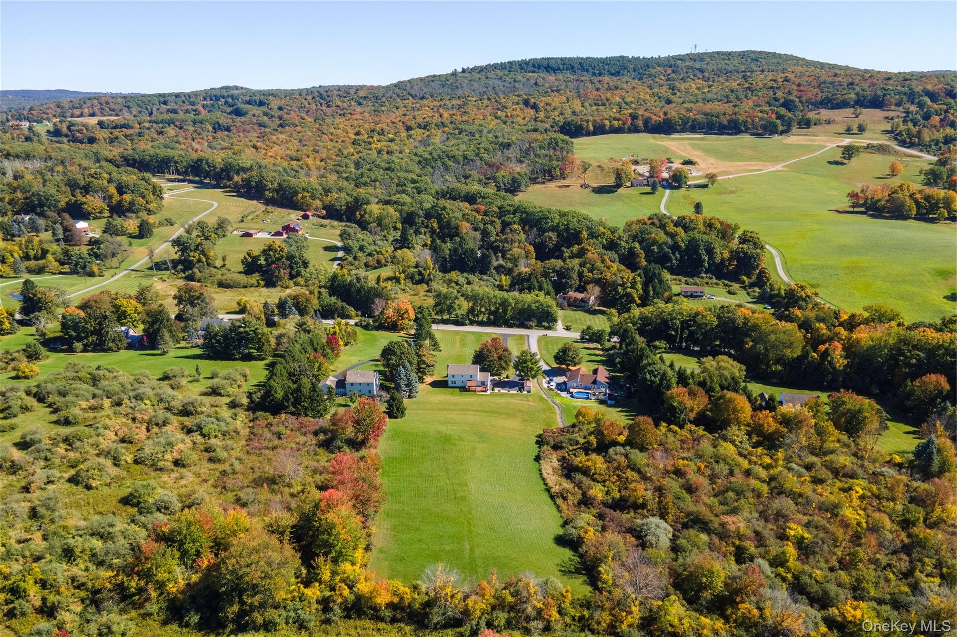 Aerial from back of property