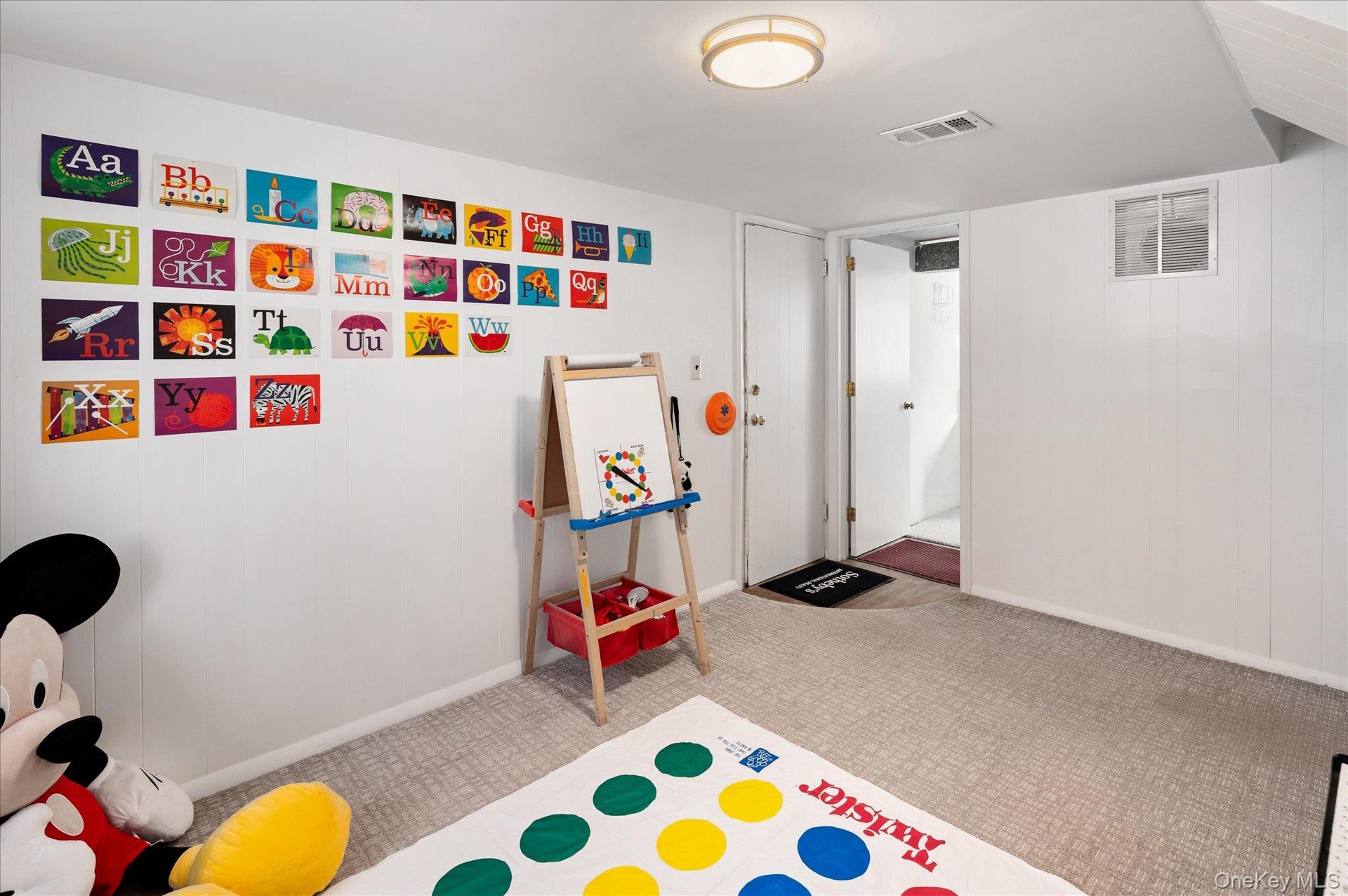 Door to garage and to laundry/utilities