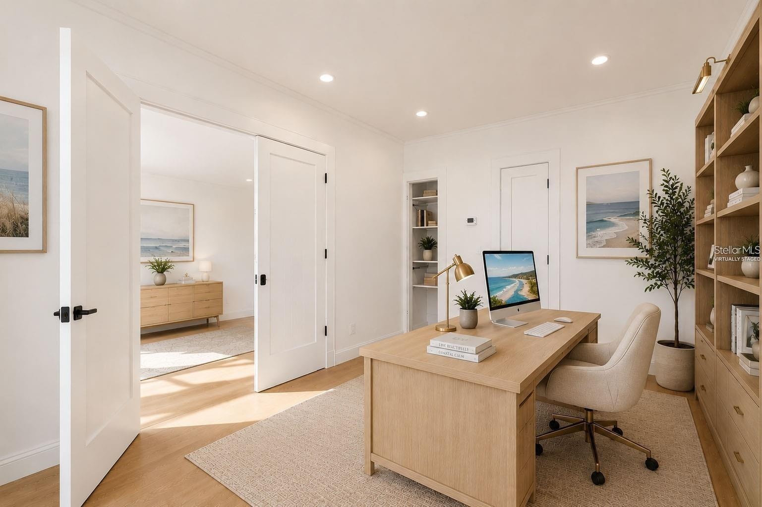 Office option - Virtually staged
