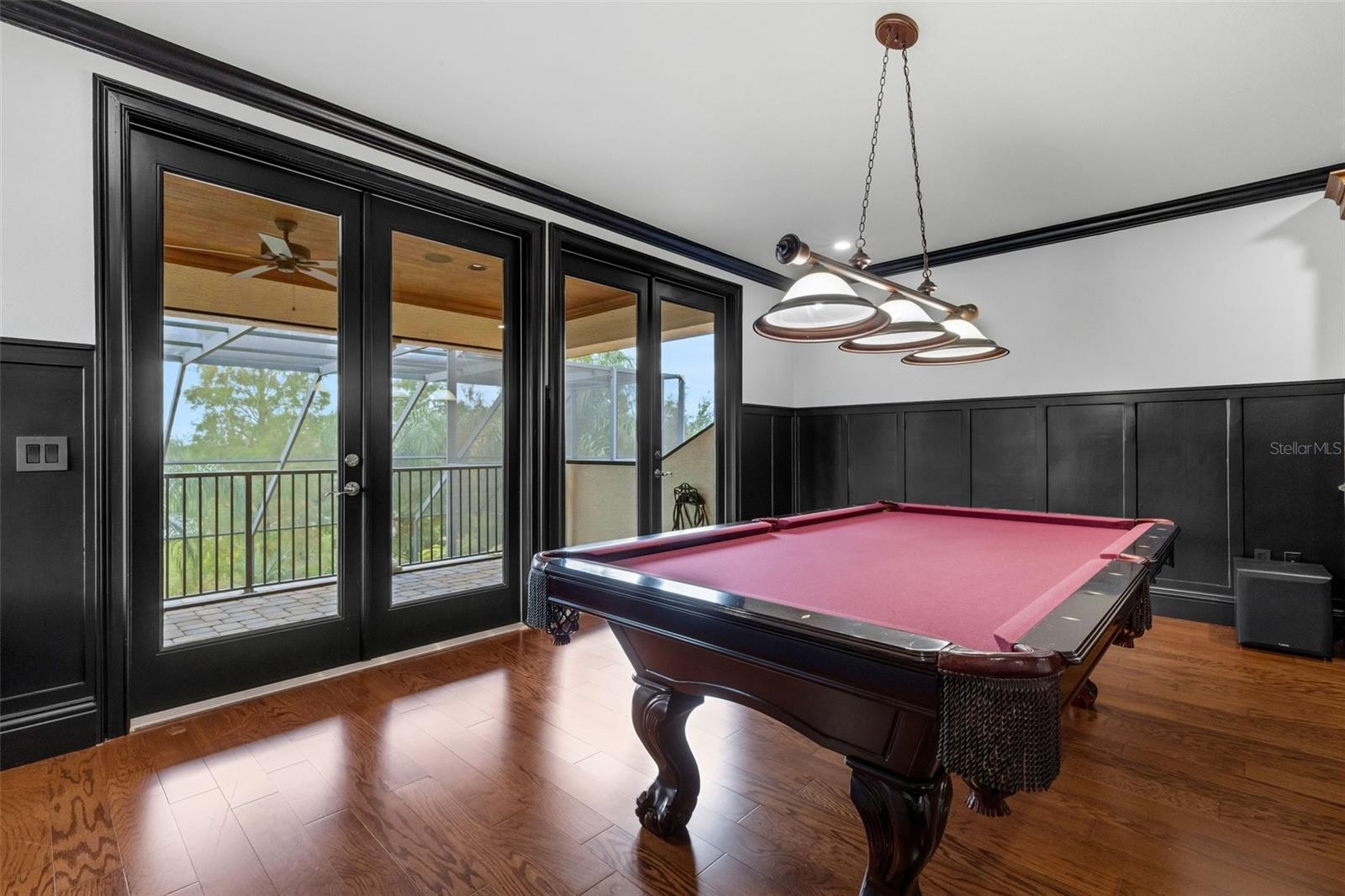 "Rack Them UP" because the pool table stays with the house.