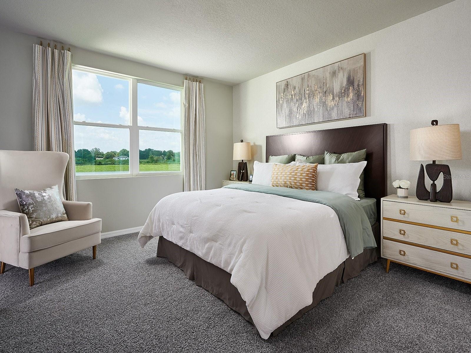 Photo is not of the actual home, but is an inspirational photo of builder’s model home and may depict options, furnishings, and/or decorator features 