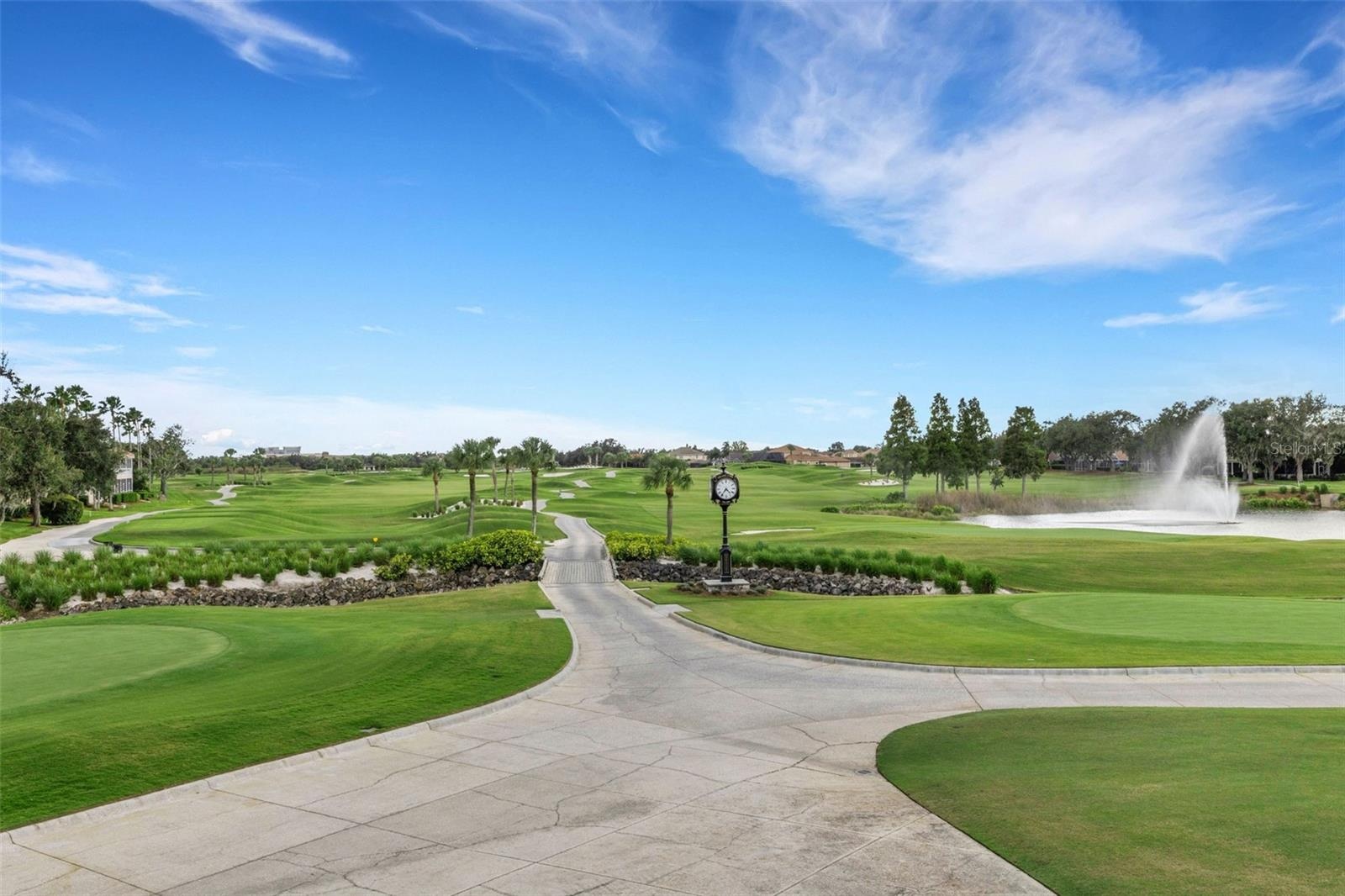 A perfect way to warmup before heading out on the course.