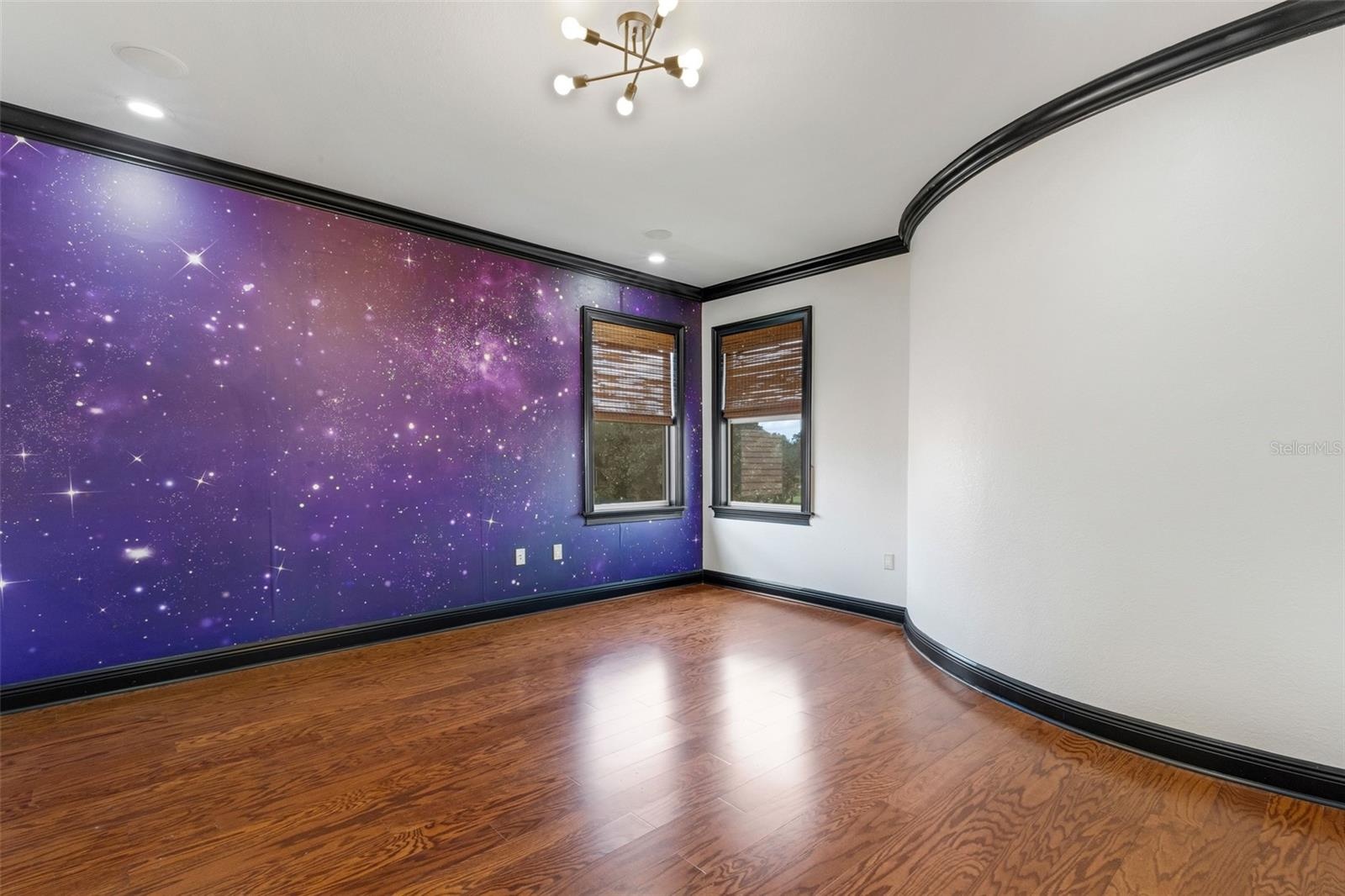 There are three bedrooms on this floor . . .