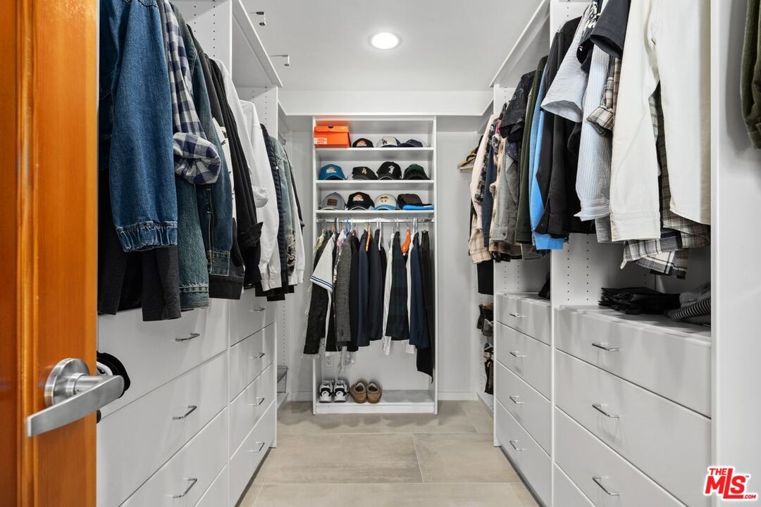 Primary walk-in closet