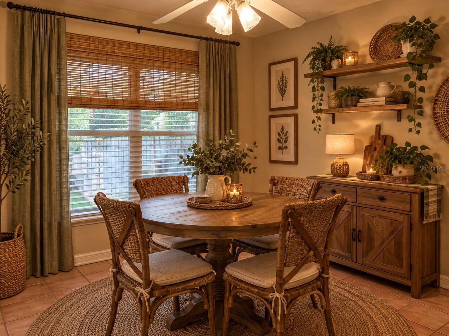 Kitchen dinette virtual staged