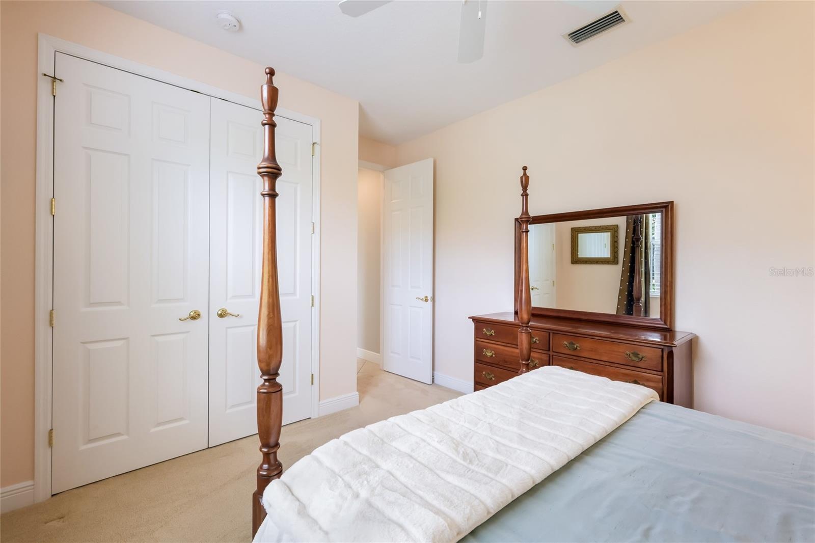 Guest bath adjacent to bedroom 2