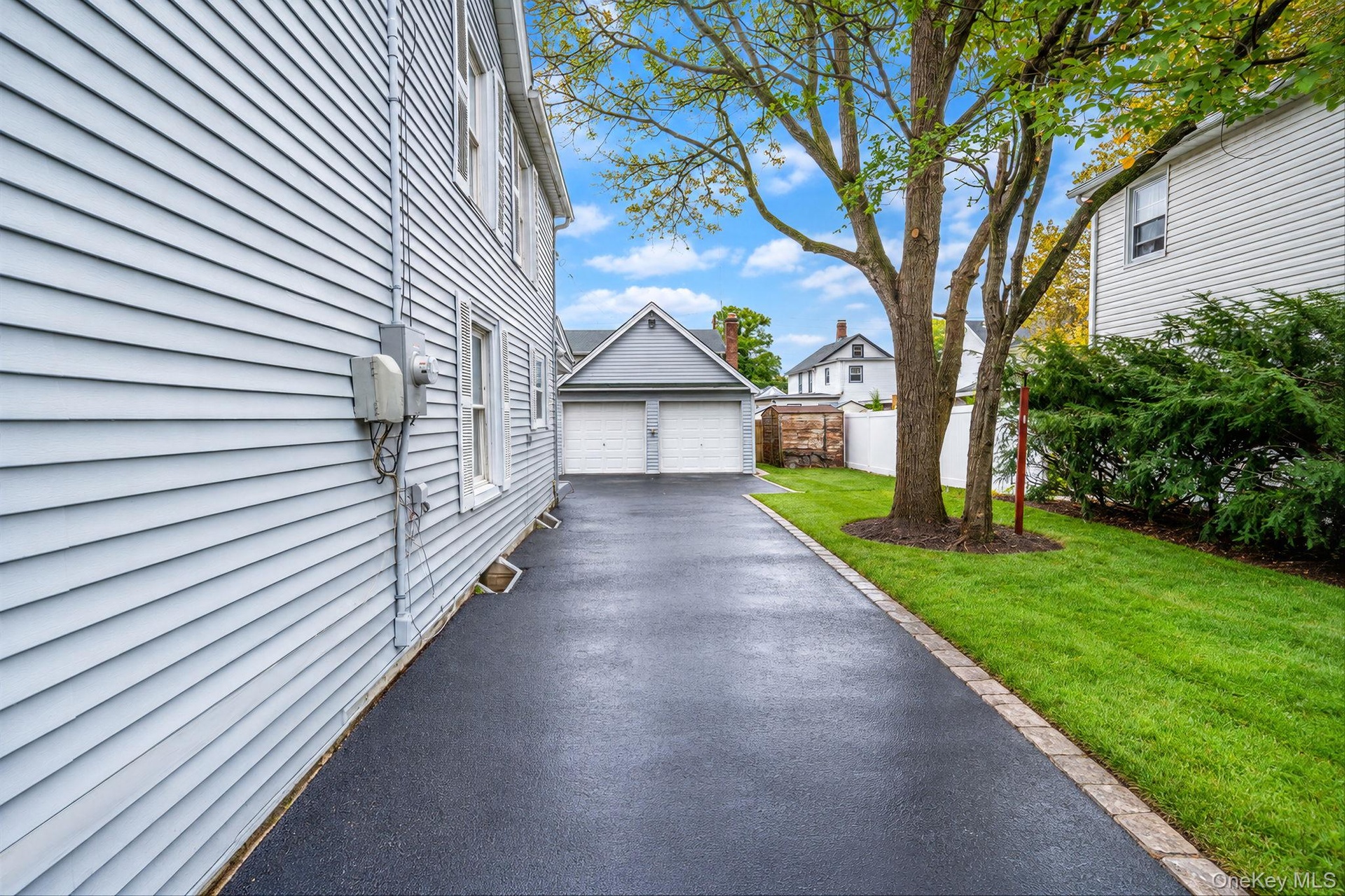 Extended driveway *virtually edited
