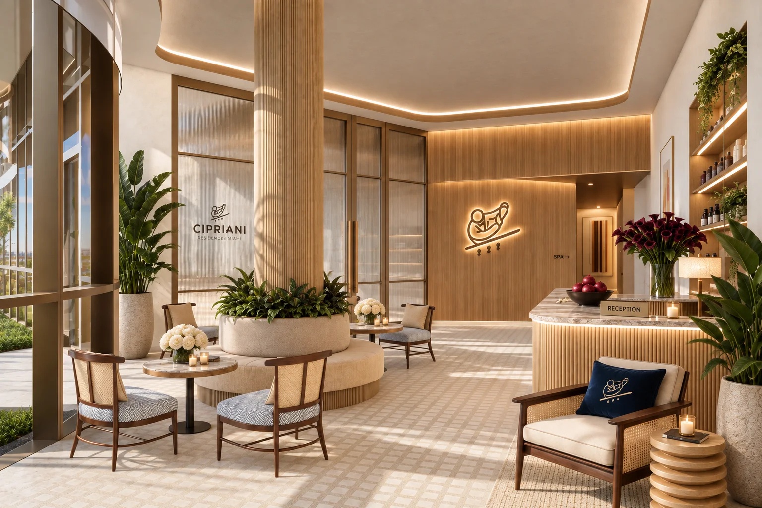 Spa Reception