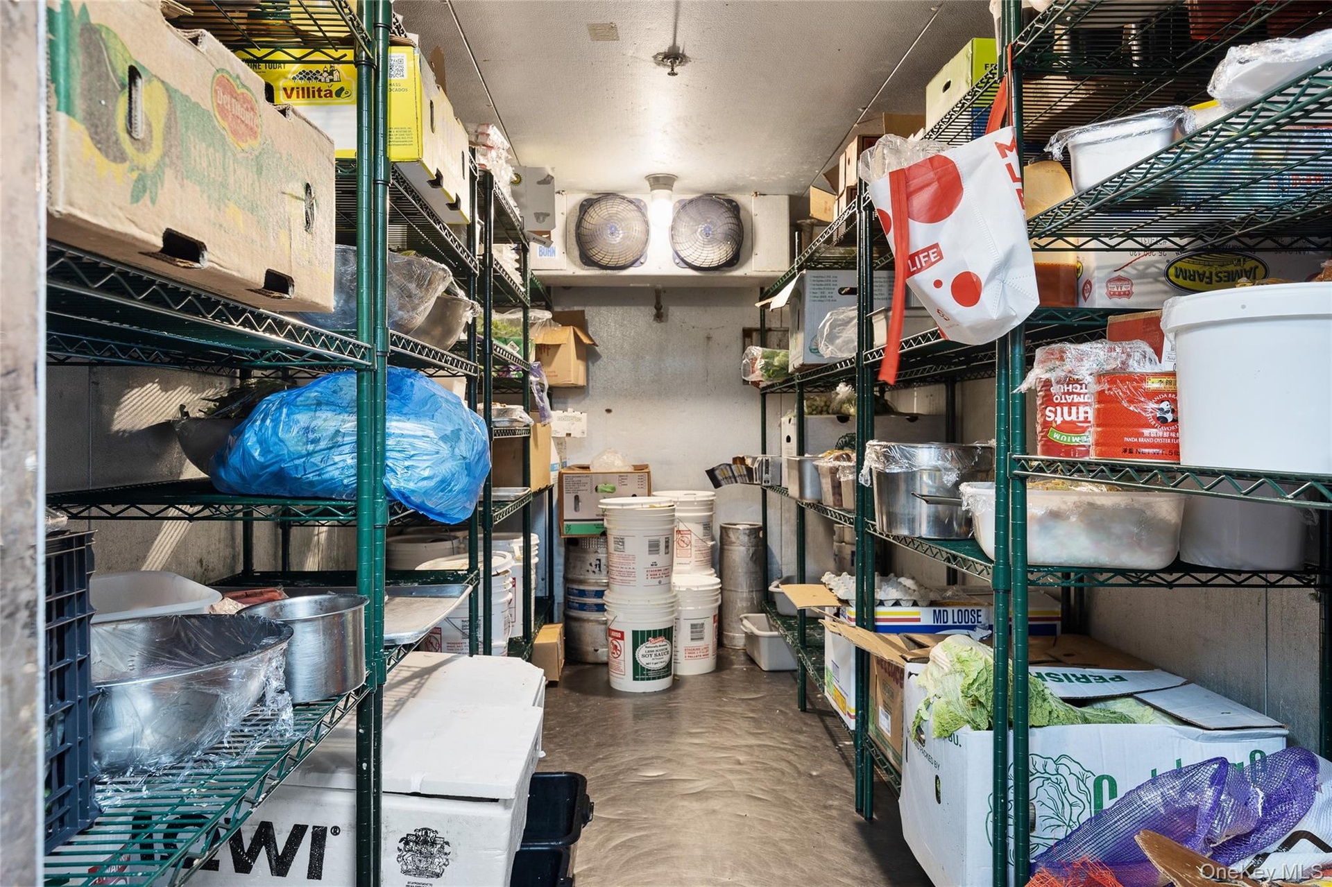 View of storage room