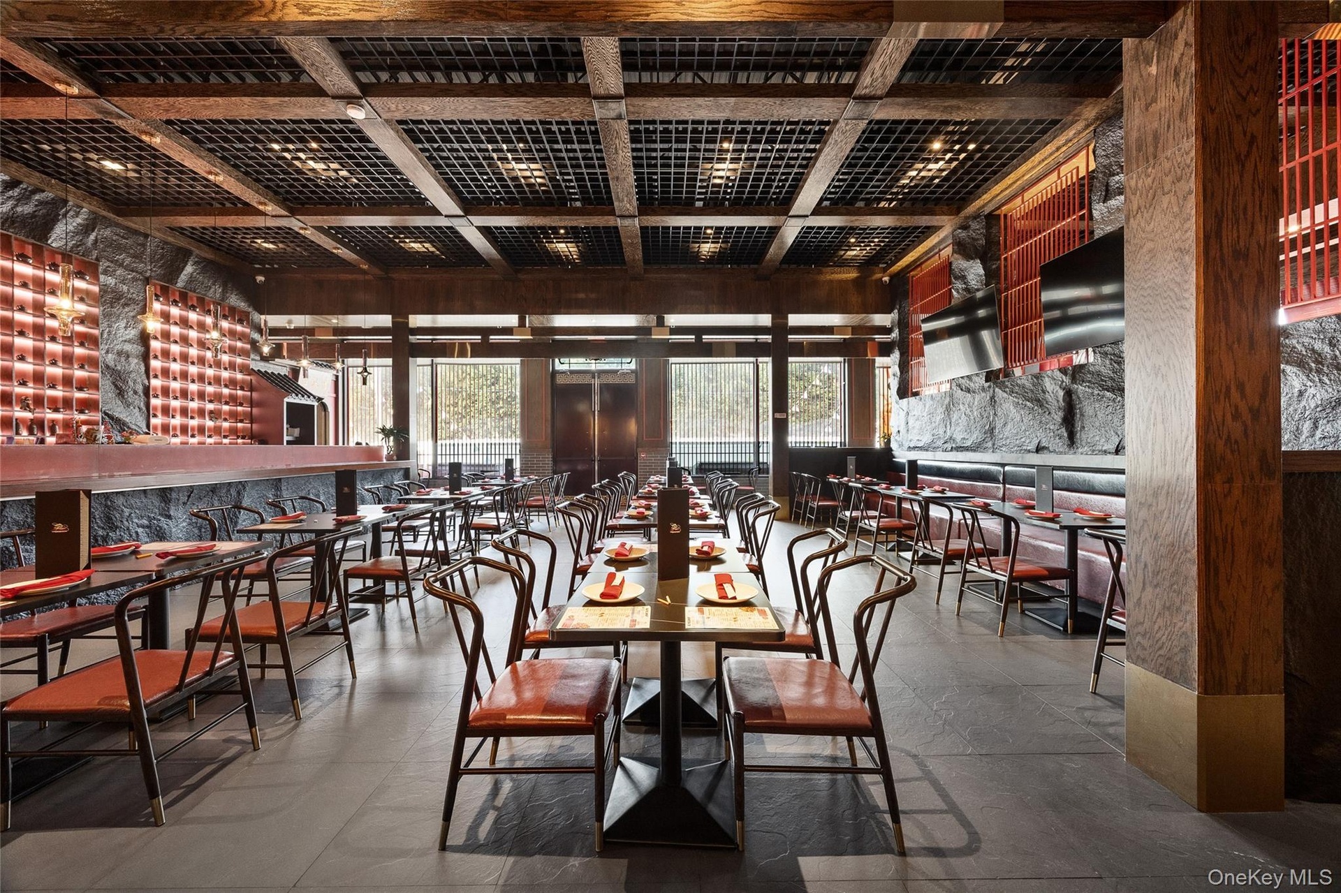 View of dining space