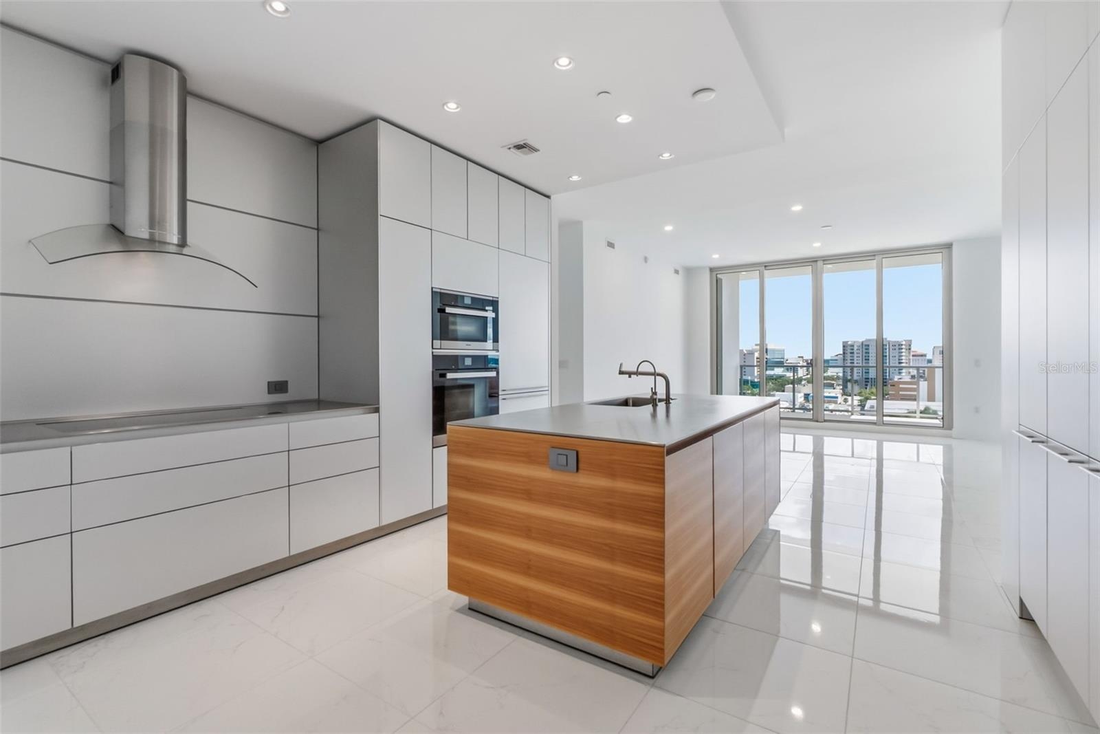 Bulthaup kitchen with Miele appliances