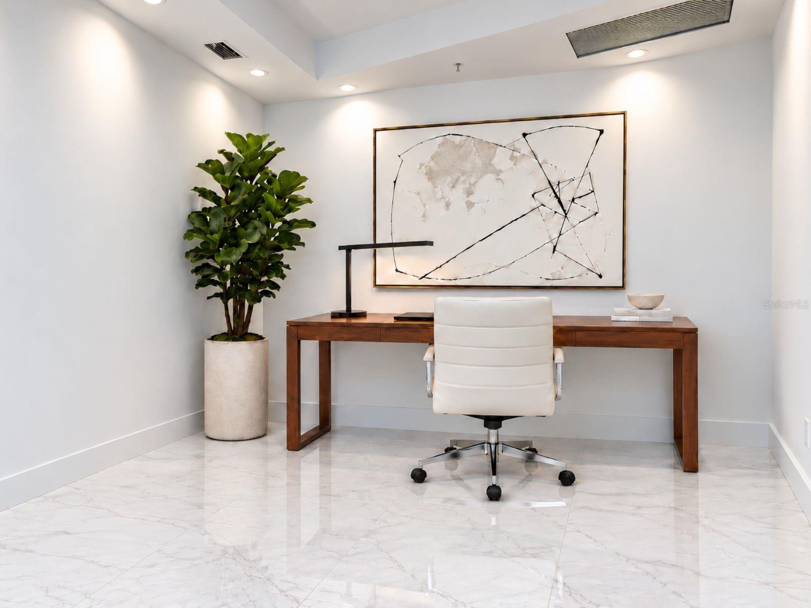 Or bonus room as a home office