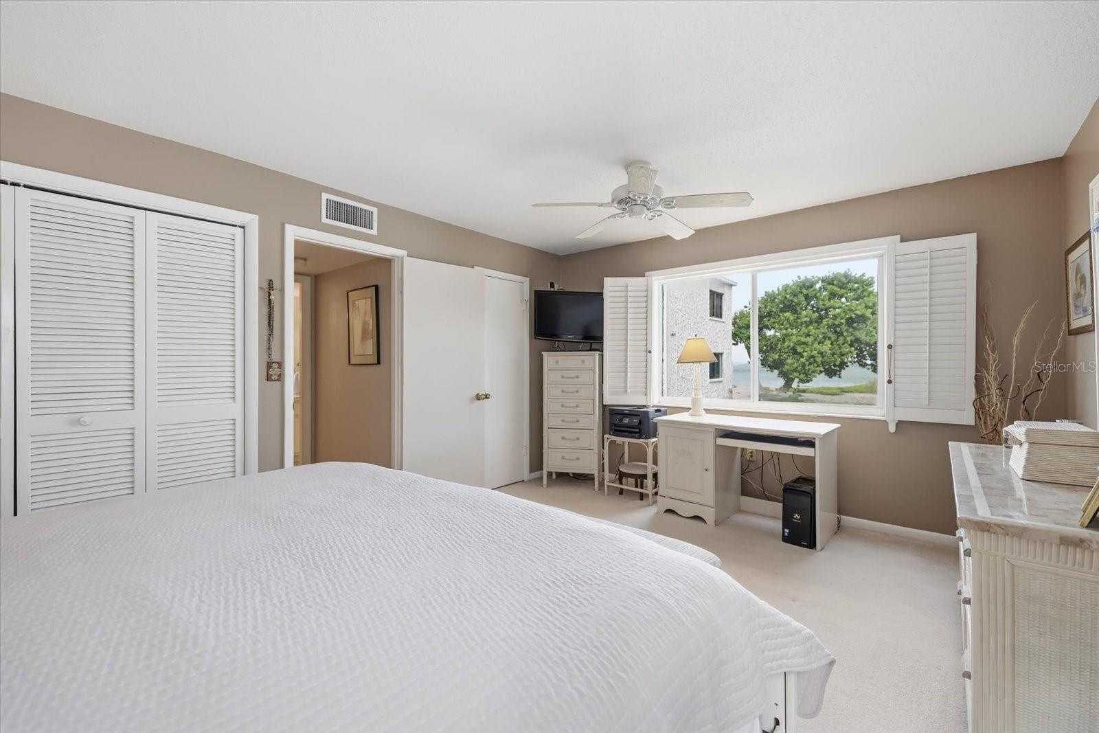 Natural light and Gulf view!