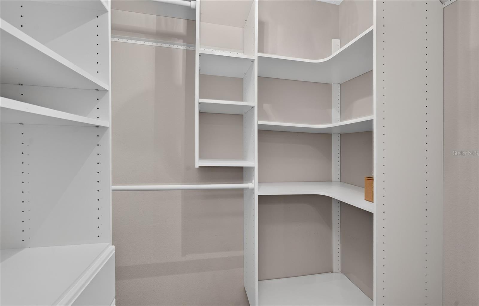 Extra Walk in Closet