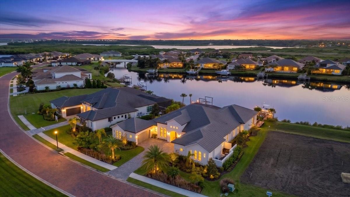 Overlooking Central Harbour leading to the Manatee River