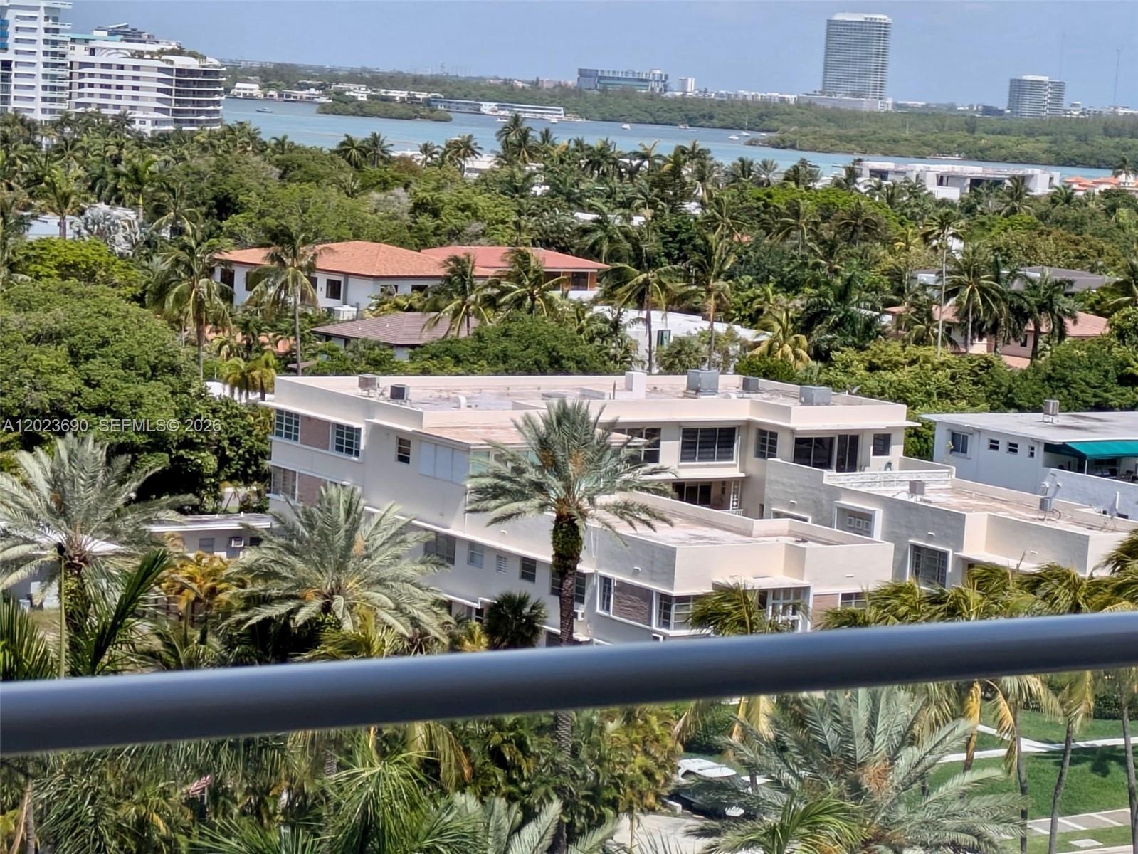 Amazing Sunsets from the balcony is looking Bal Harbour Village and the Bay