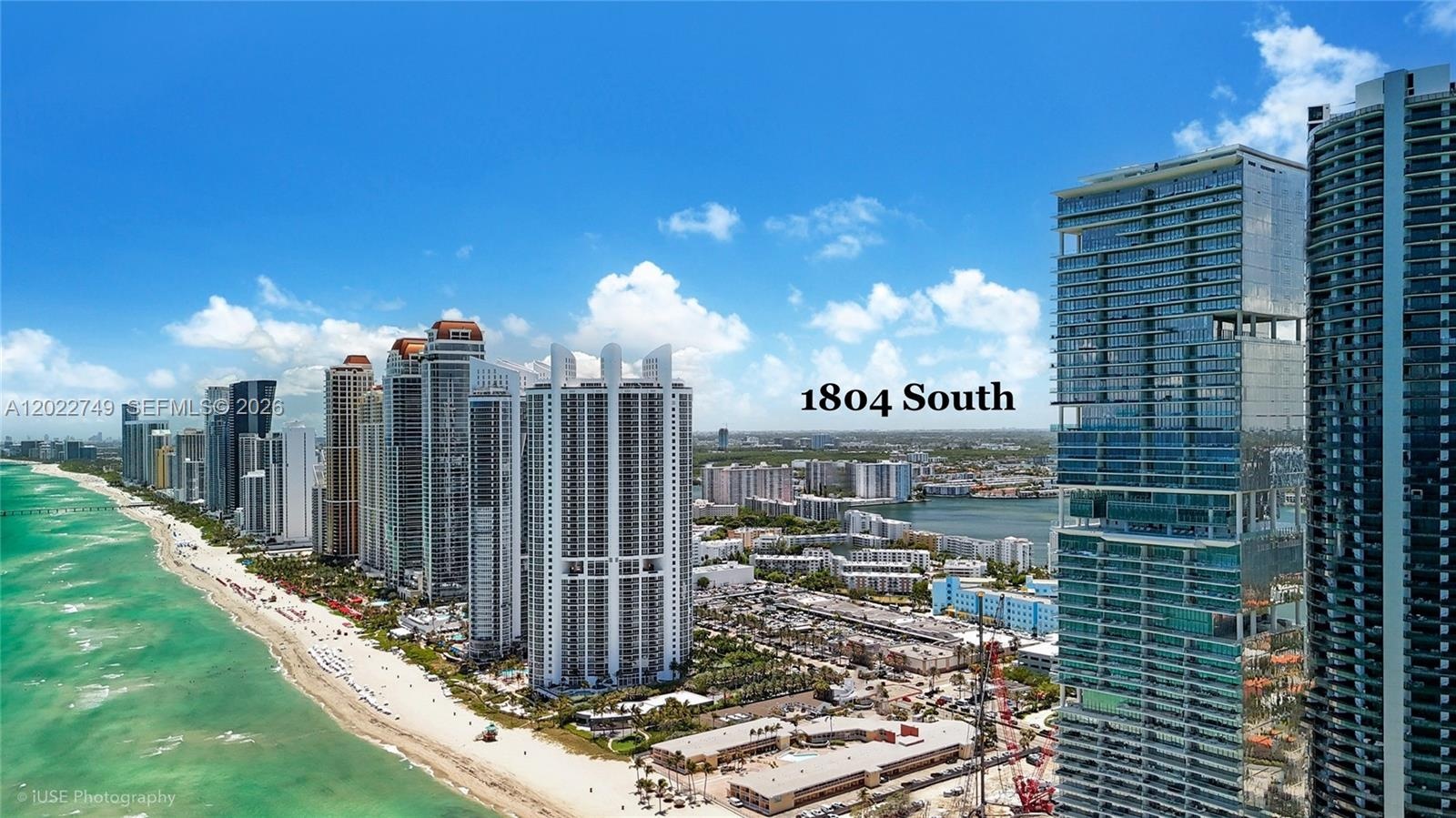 1804 looking direct Ocean, south and west from bedroom 3 & 4