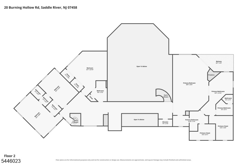 2ND LEVEL - FLOOR PLAN