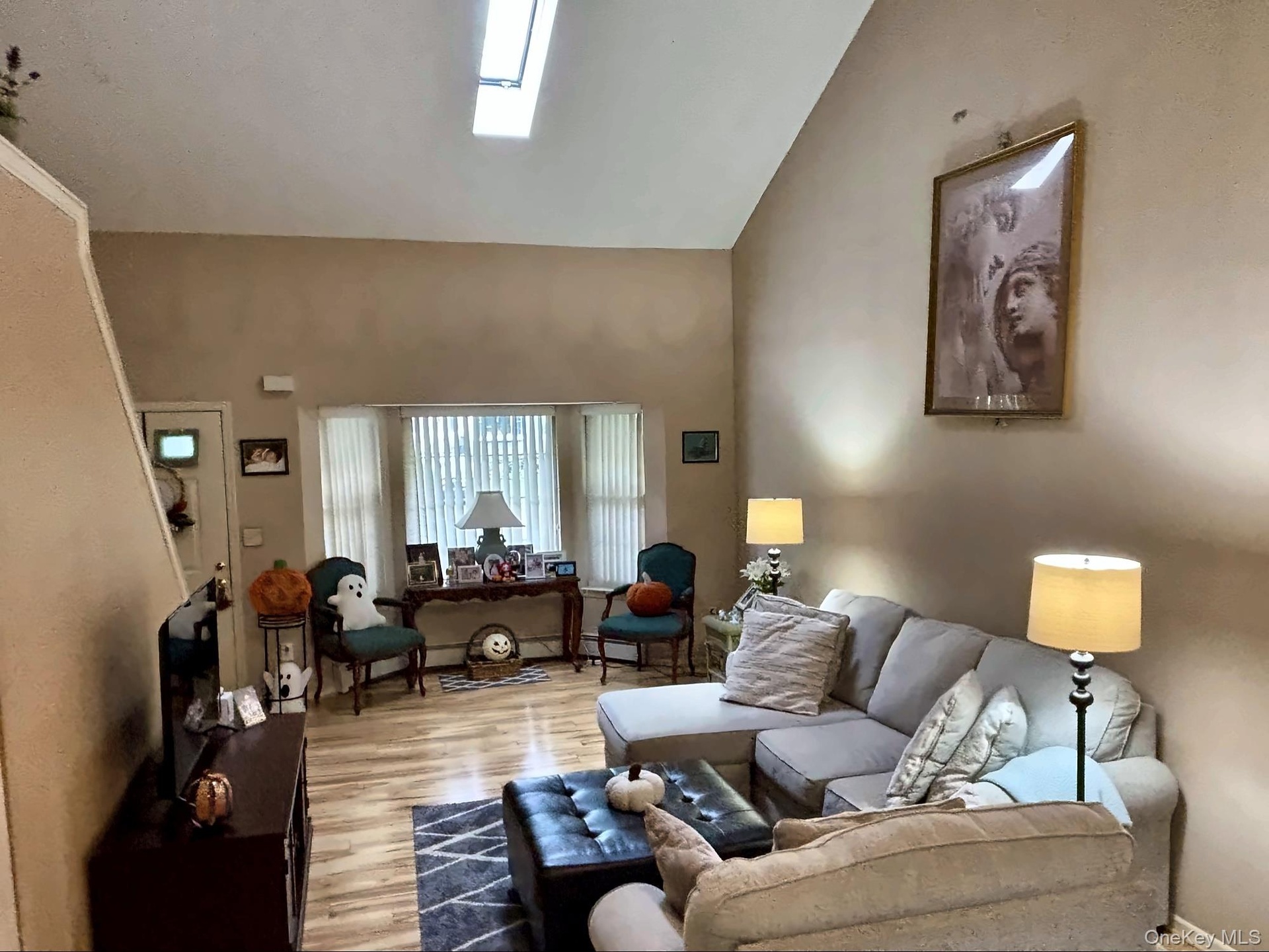 Formal Living Room w/ Cathedral Ceiling