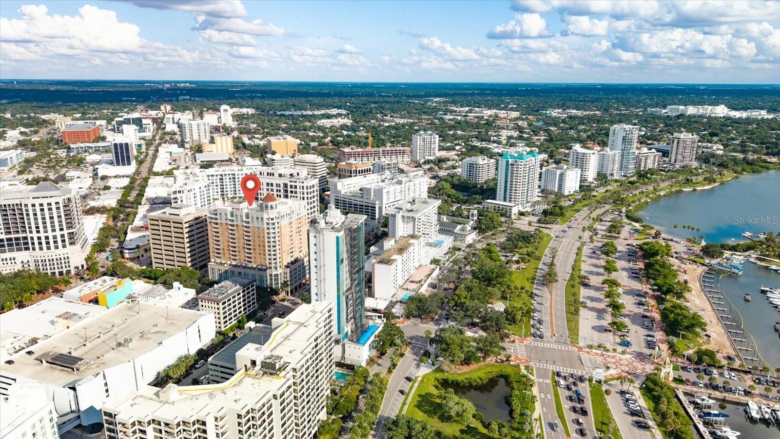 Aerial view