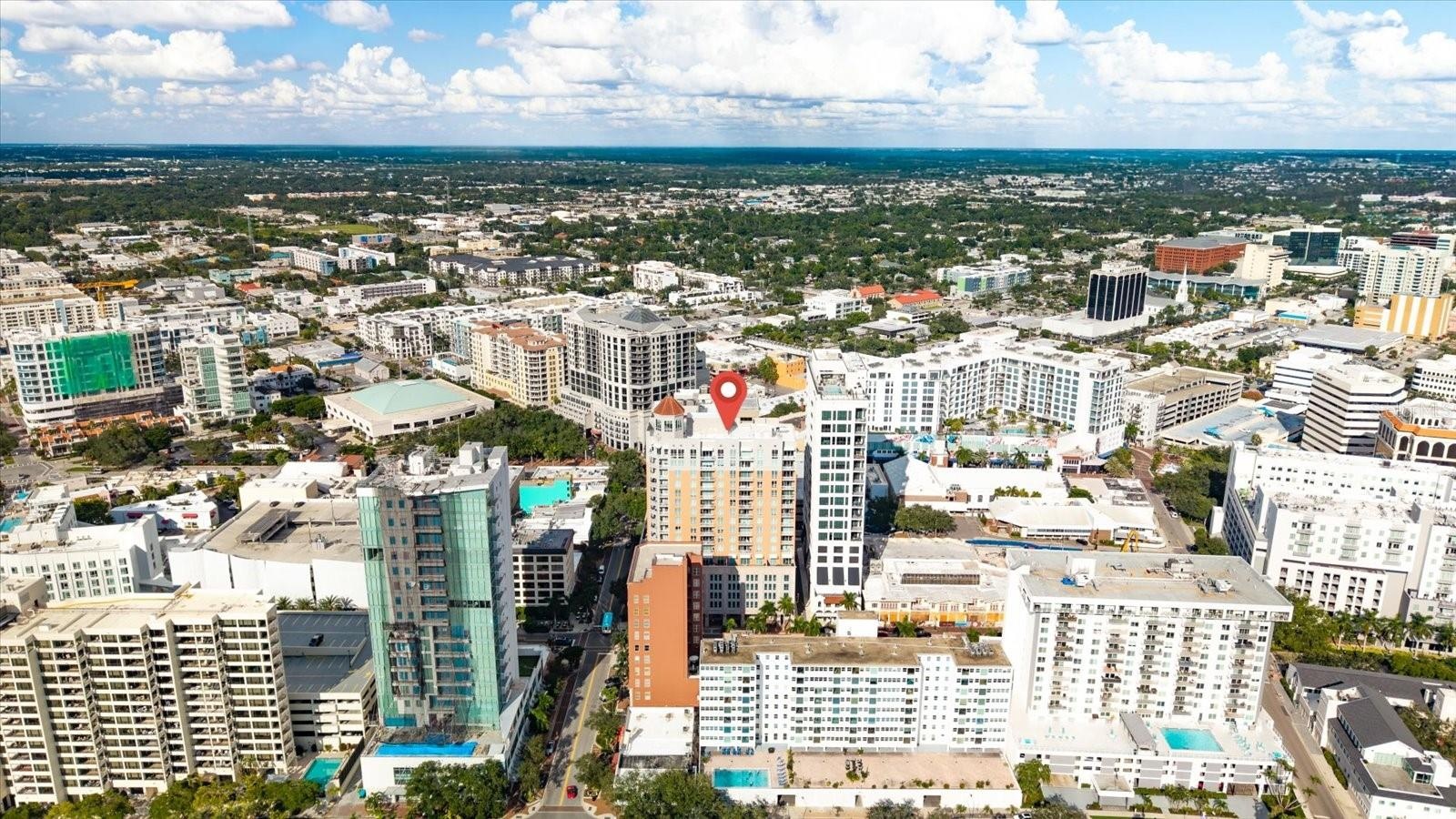 Aerial view