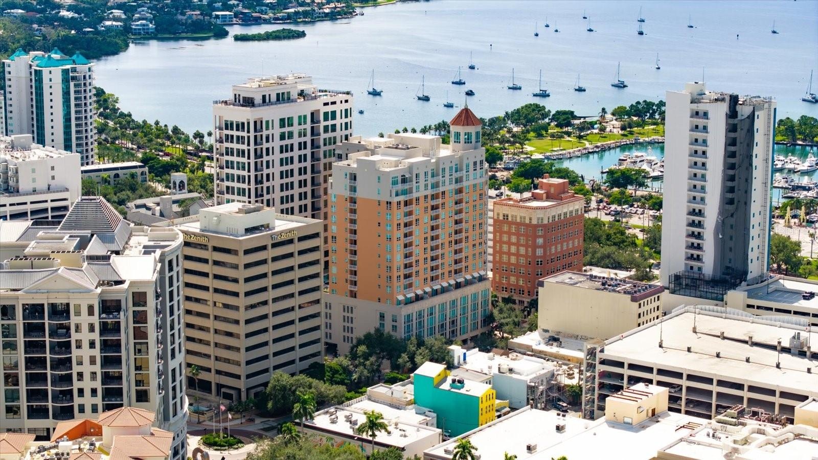 Aerial view