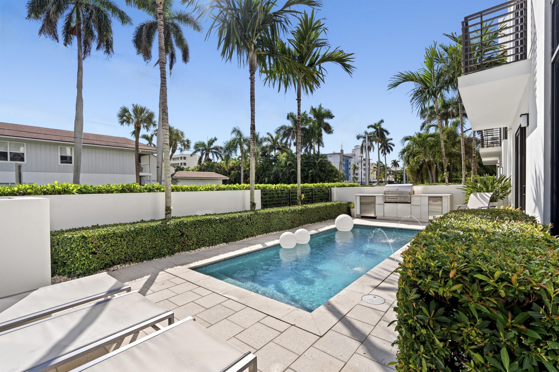 Enjoy the pool or a short walk to the ocean!