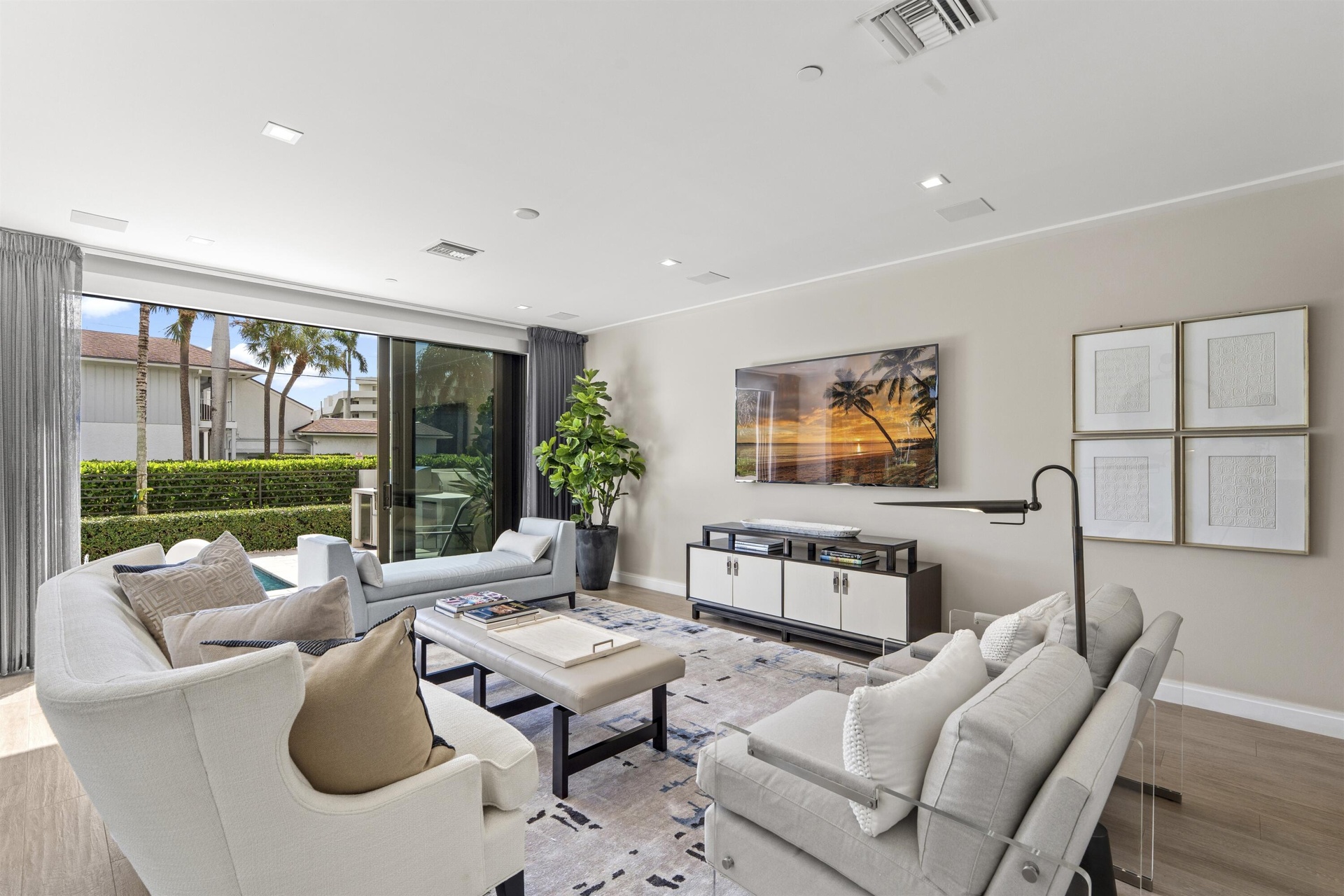 1st floor opens to pool/summer kitchen