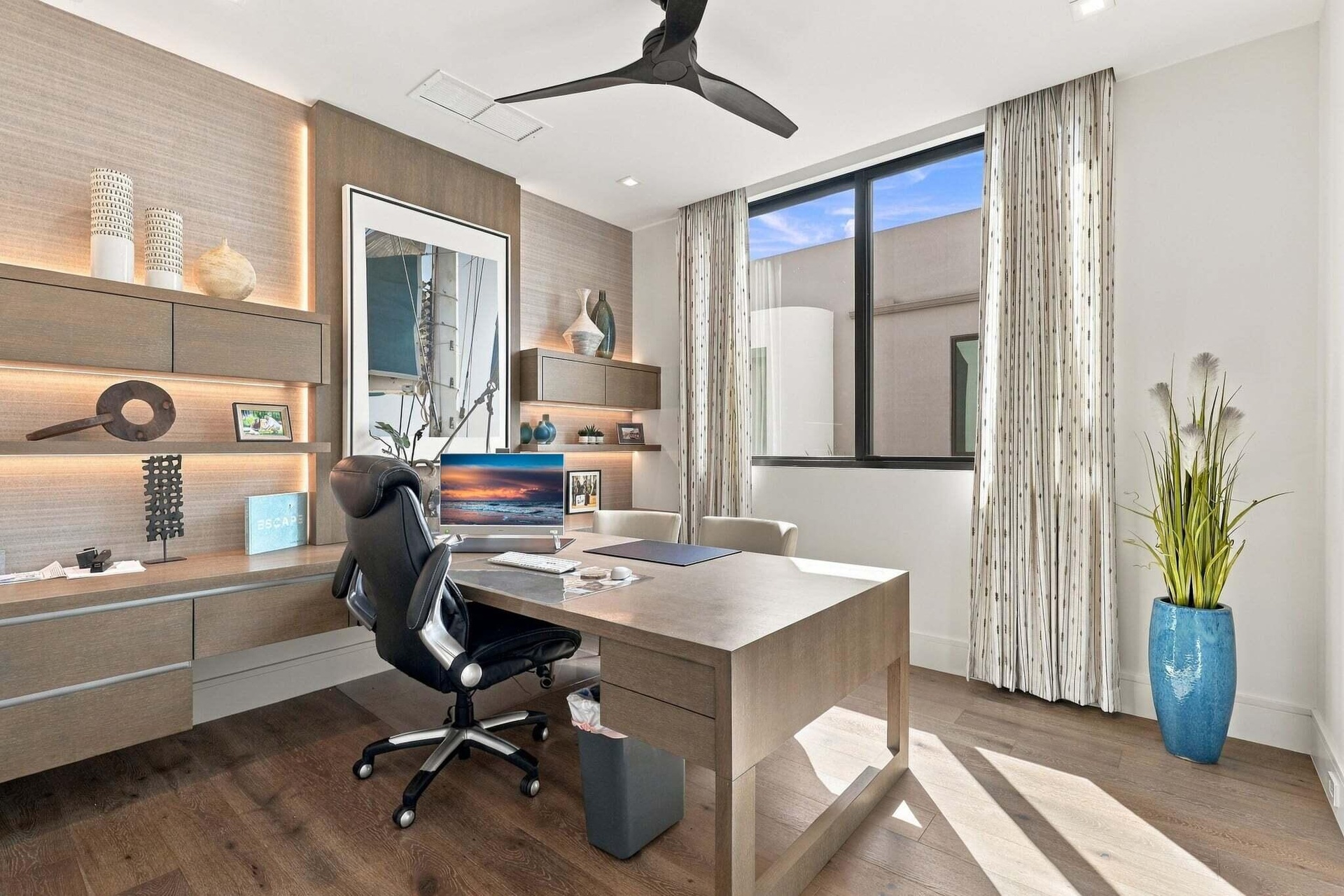 Bedroom 2 / Office Featuring Built-Ins