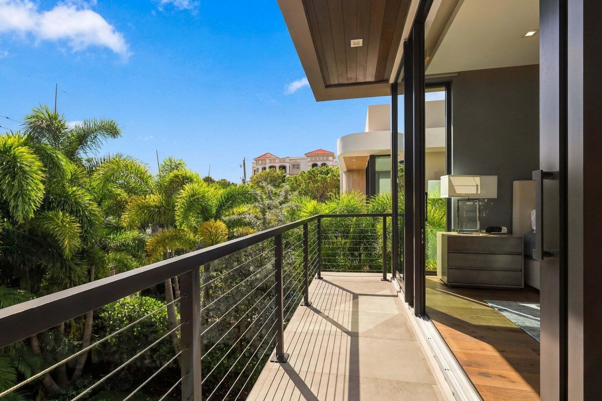 View from Covered Master Balcony