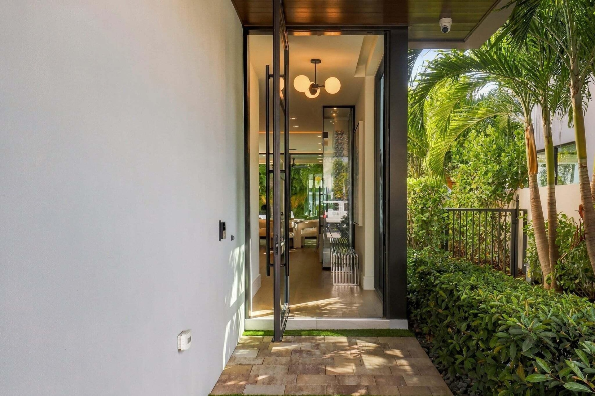 5' Pivot Entry Door