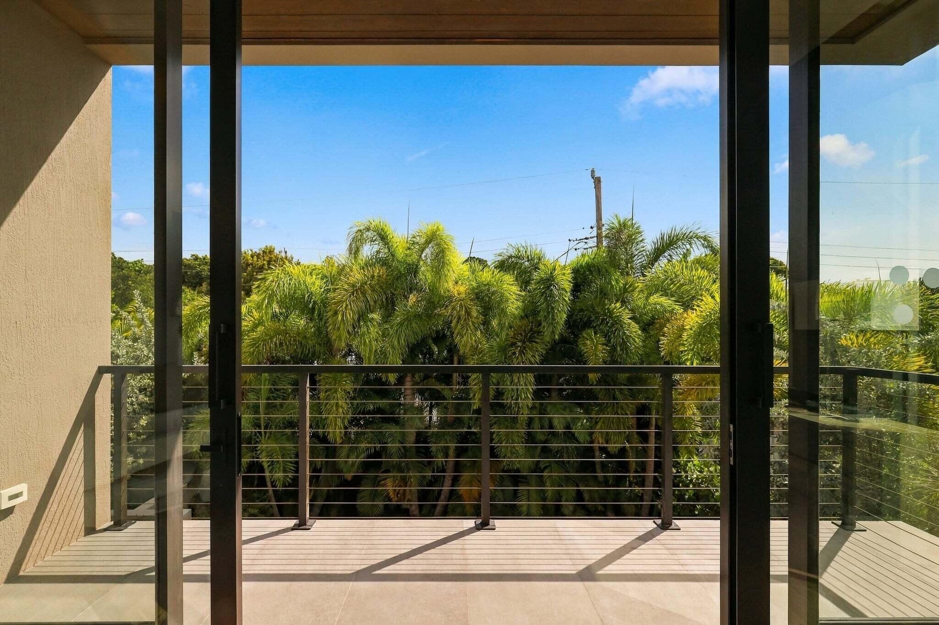 Covered Master Balcony