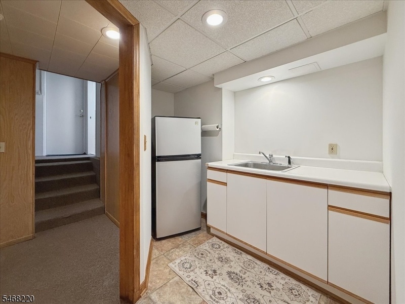 Basement kitchenette