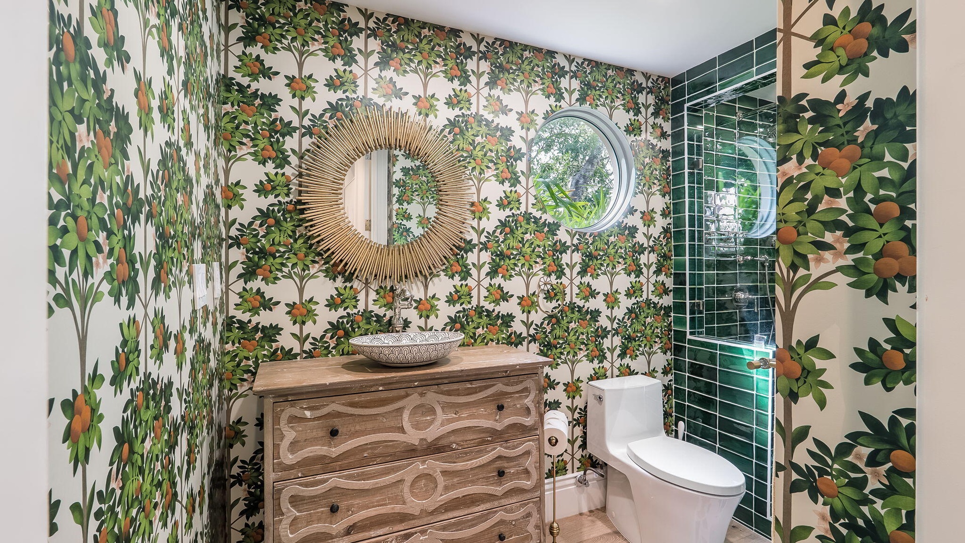 3rd bath - imported italian tile shower