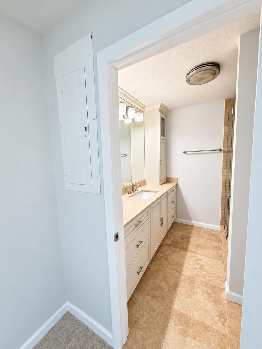 master bathroom