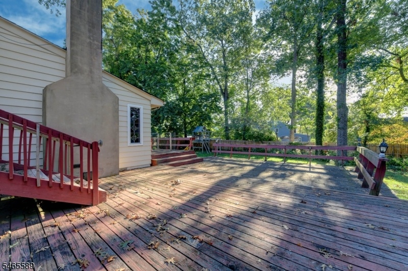 large rear deck