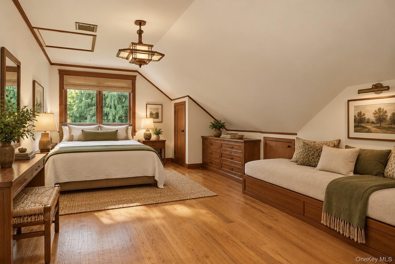 Cozy Bedroom Digitally Enhanced