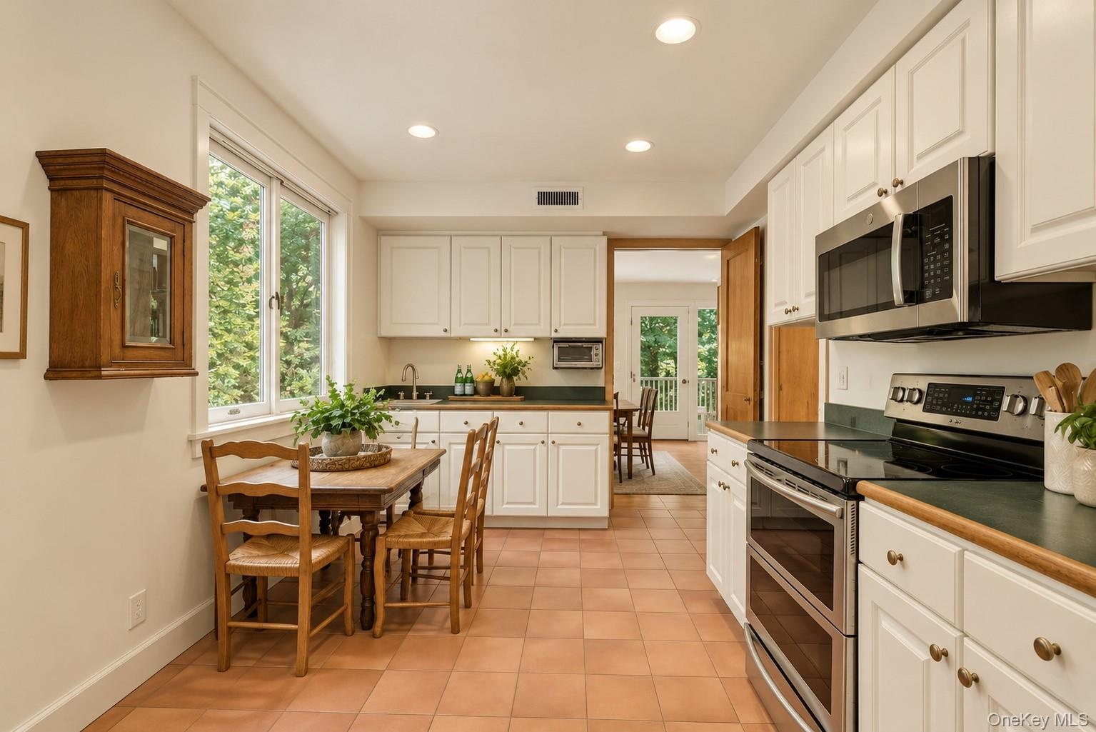 Digitally Enhanced Eat In Kitchen