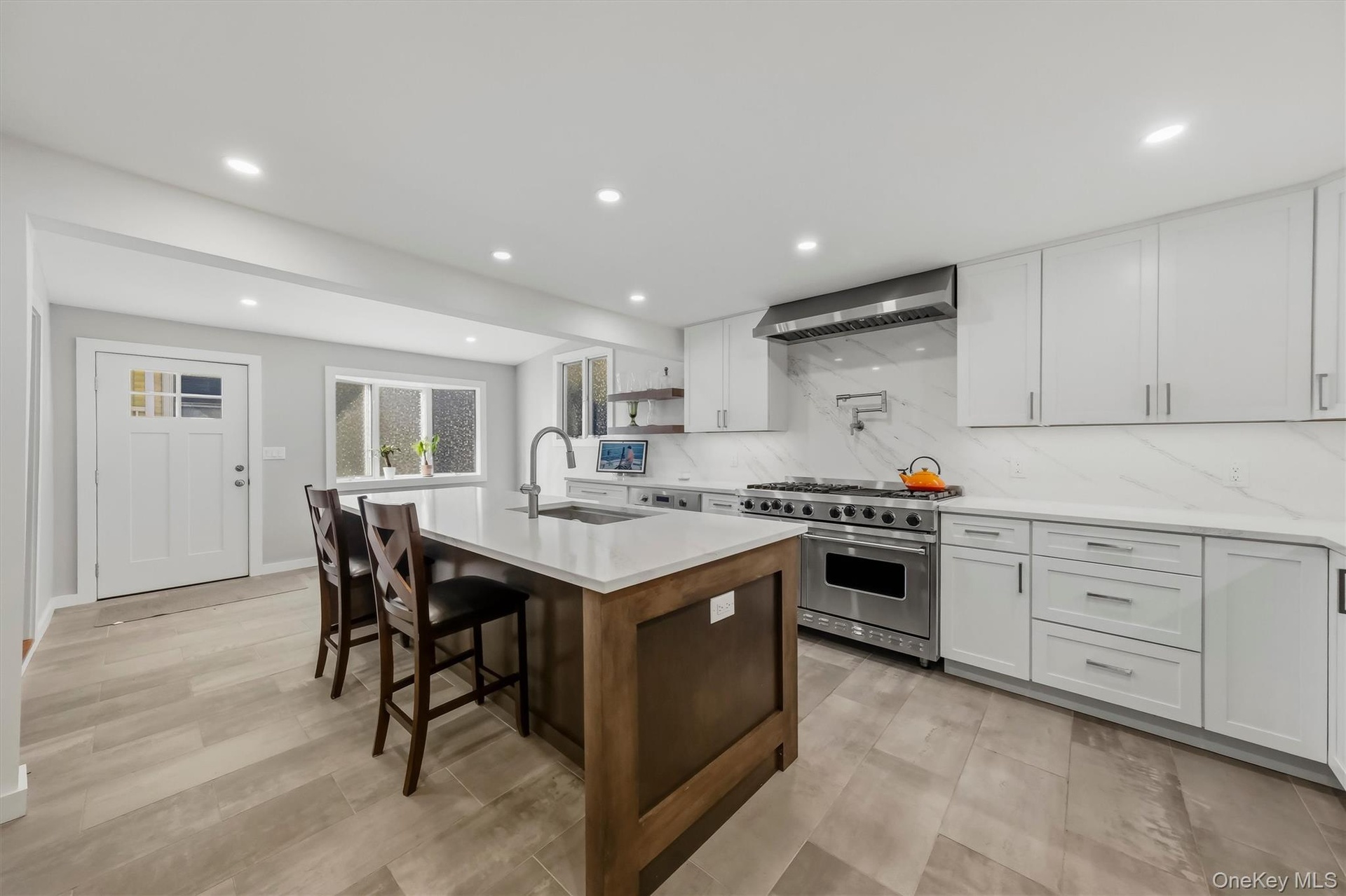 Close-up or secondary angle of the kitchen finishes, showcasing storage and counter space.