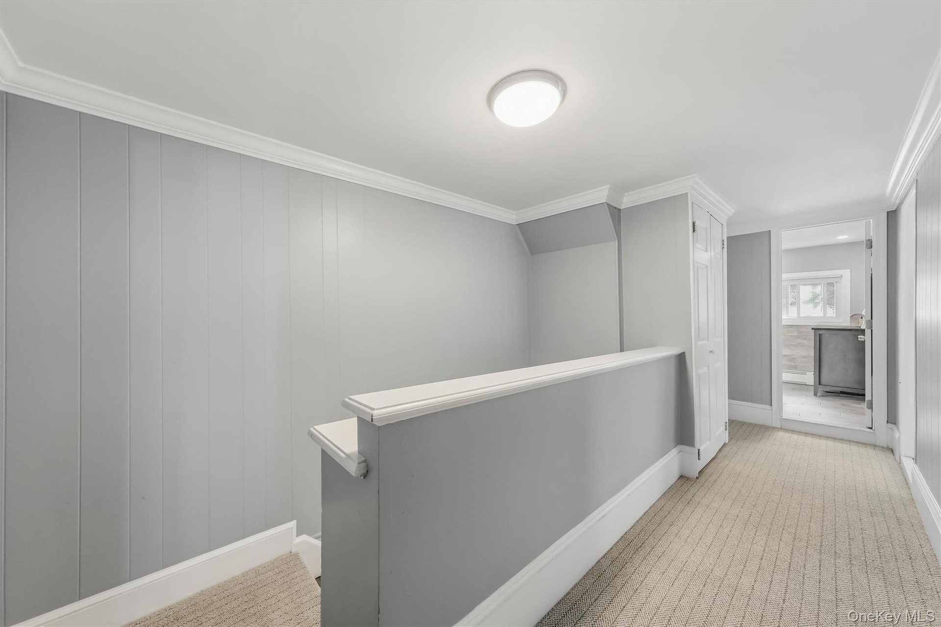second level hallway