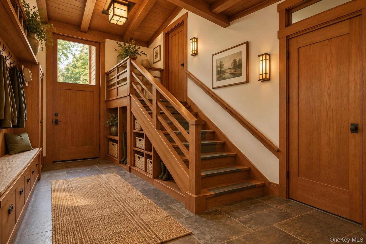 Digitally Enhanced Mudroom
