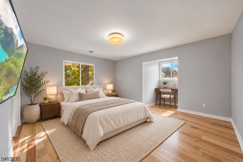 Virtually Staged 2nd Bedroom