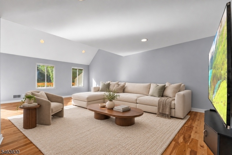 Virtually Staged Living Room
