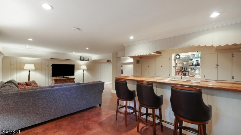 Family Room with Bar
